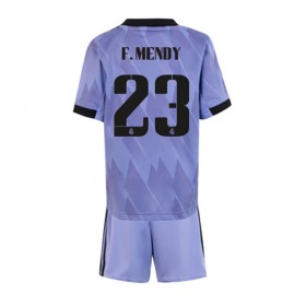 Baby Fußballbekleidung Real Madrid Ferland Mendy #23 Auswärtstrikot 2022-23 Kurzarm (+ kurze hosen)